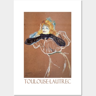 Yvette Guibert Singing by Henri de Toulouse-Lautrec Posters and Art